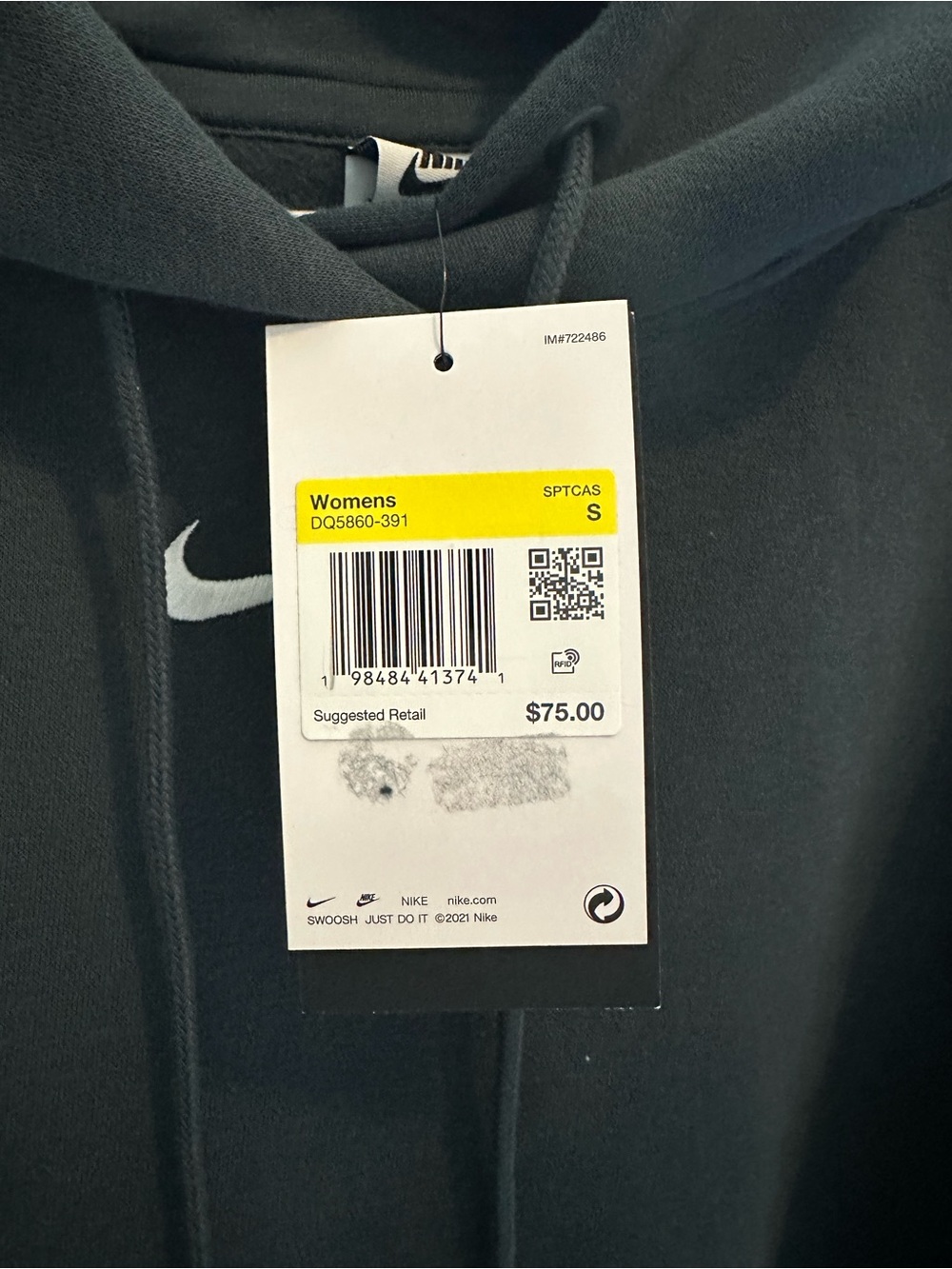 Nike Women's Phoenix Fleece Oversized Hoodie - Picture 3 of 3